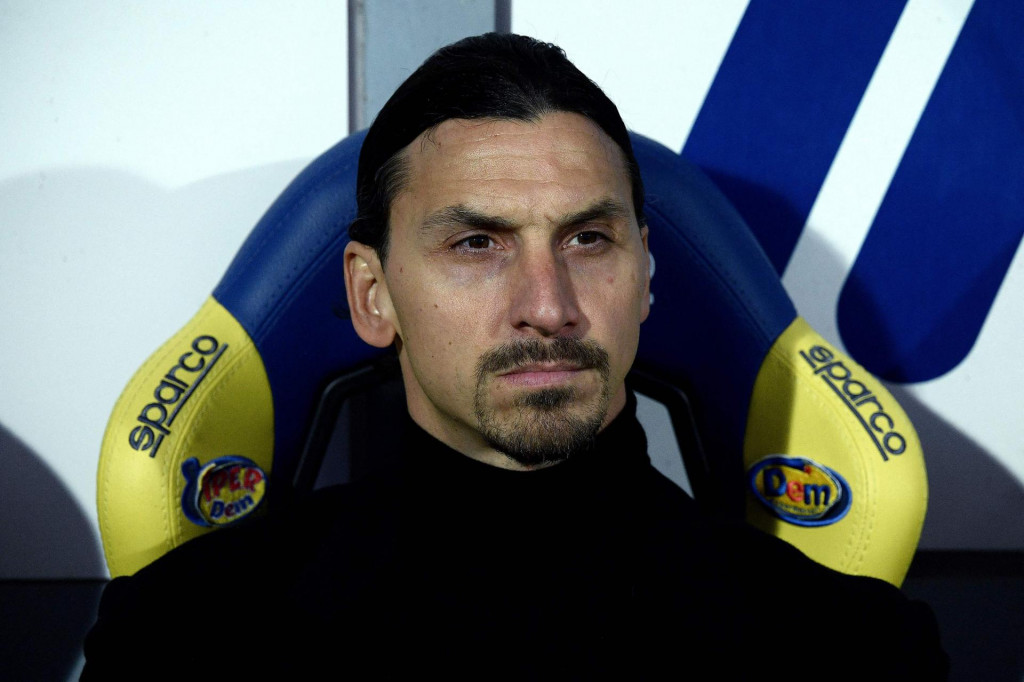 &lt;p&gt;AC Milan‘s Swedish senior advisor Zlatan Ibrahimovic watches from the bench during the Italian Serie A football match between Frosinone Calcio and AC Milan at the Benito Stirpe stadium in Frosinone on Febuary 3, 2024. (Photo by Filippo MONTEFORTE/AFP)&lt;/p&gt;