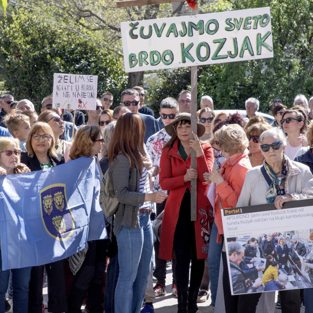 &lt;p&gt;S prosvjeda Građanske inicijative ‘Spasimo Kozjak i Kaštela’&lt;br&gt;
 &lt;/p&gt;