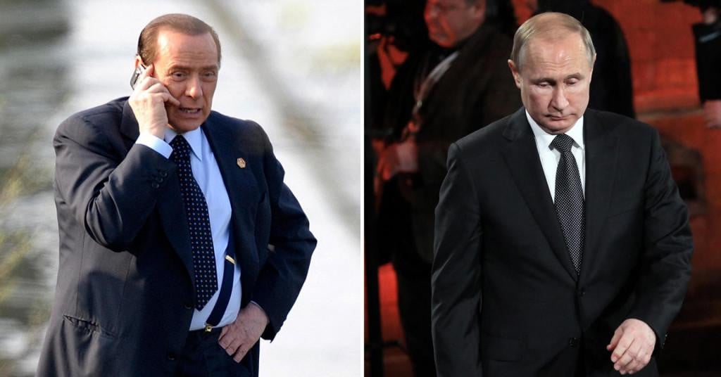 &lt;p&gt;Silvio Berlusconi i Vladimir Putin&lt;/p&gt;