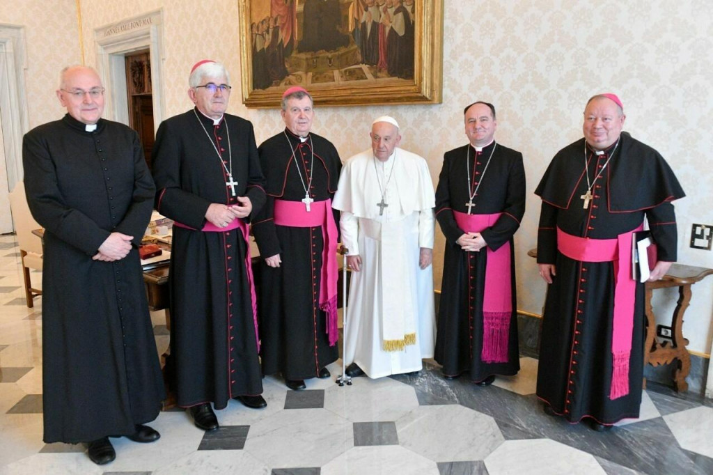 &lt;p&gt;Papa Frane i biskupi iz BiH na susretu u okviru ad limina&lt;/p&gt;
