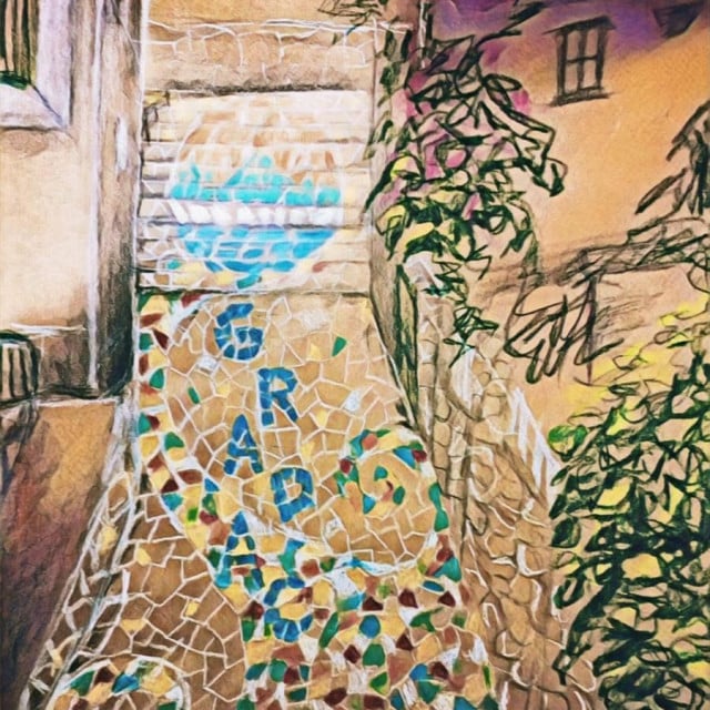 &lt;p&gt;Mozaik stepenice Gradac&lt;/p&gt;