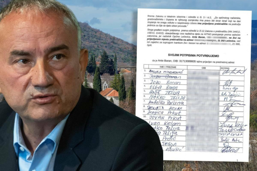 &lt;p&gt;Trvdnju o lažnoj adresi Ante barana mještani Lećevice jamče svojim imenom, prezimenom, OIB-ima i potpisima&lt;/p&gt;