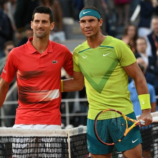 &lt;p&gt;Novak Đoković i Rafael Nadal prije četvrtfinalnog meča 2022. godine. Pobijedio je Španjolac s 3:1 (6:2, 4:6, 6:2, 7:6) &lt;/p&gt;