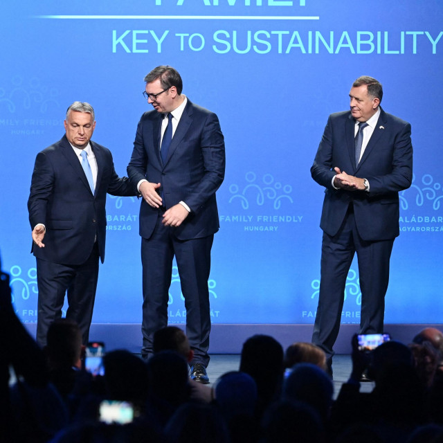 &lt;p&gt;Viktor Orban, Aleksandar Vučić i Milorad Dodik, čvrsto isprepleten trojac&lt;/p&gt;