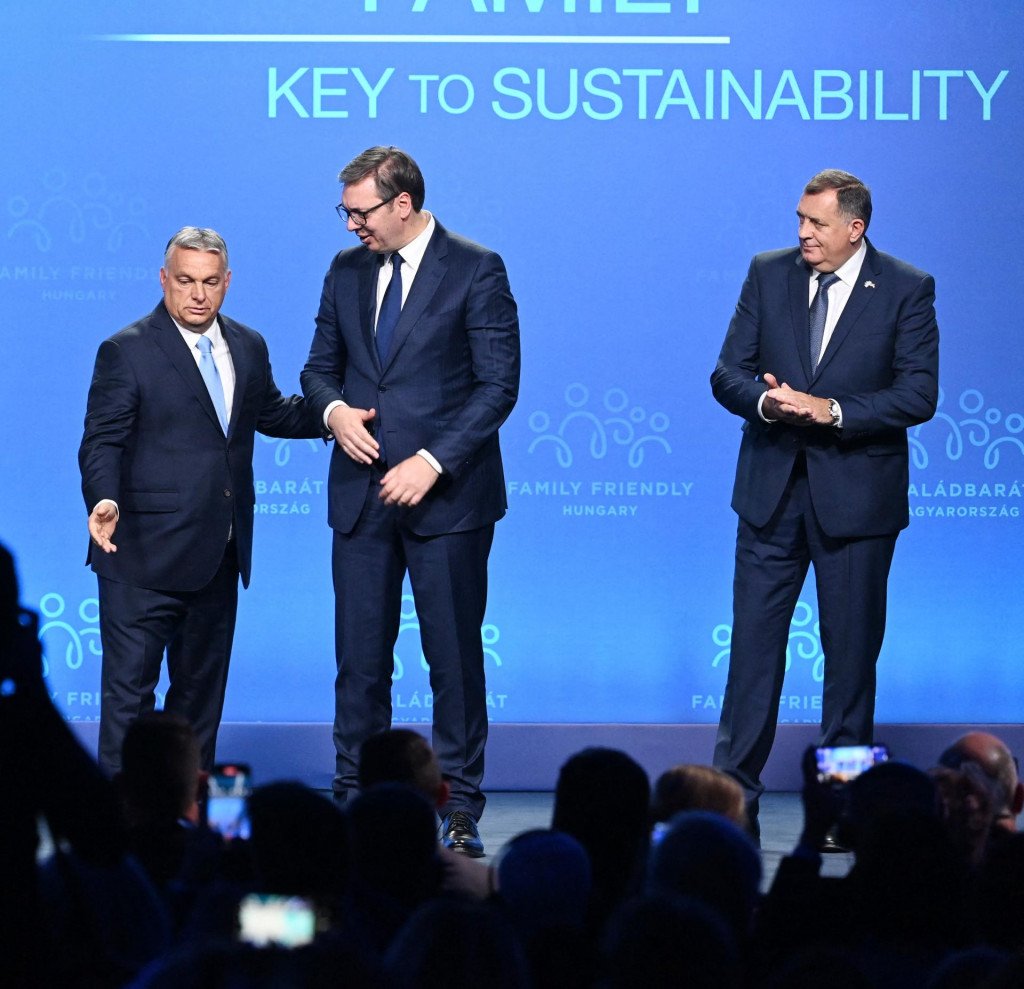 &lt;p&gt;Viktor Orban, Aleksandar Vučić i Milorad Dodik, čvrsto isprepleten trojac&lt;/p&gt;