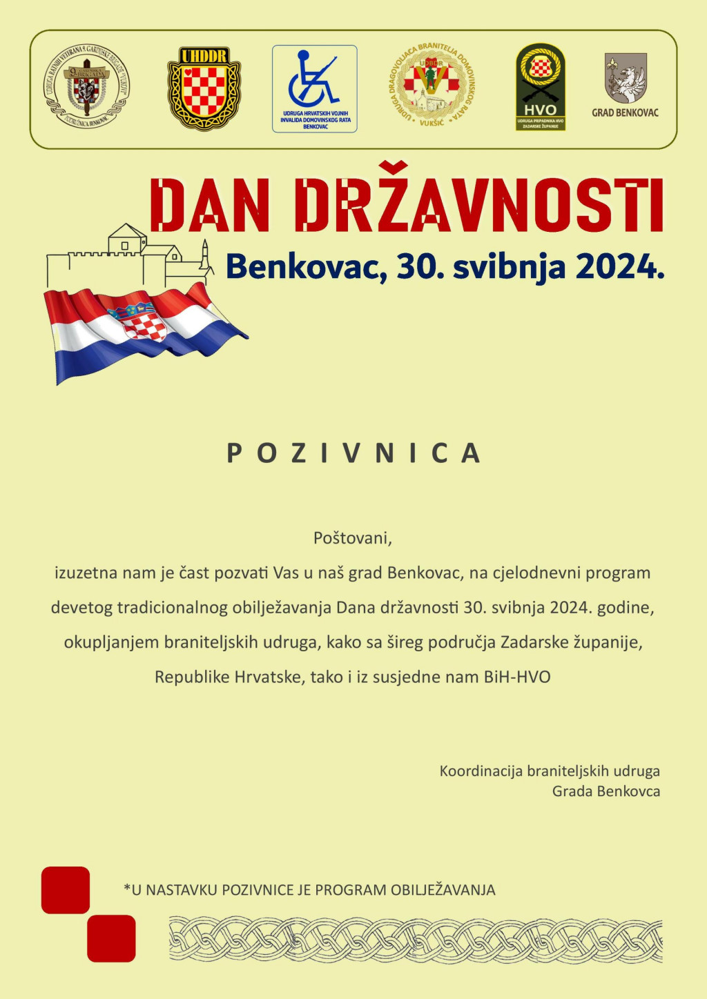 &lt;p&gt;Dan državnosti Benkovac&lt;/p&gt;