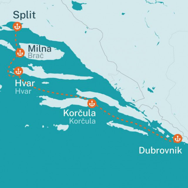 &lt;p&gt;Na prvo putovanje na novoj liniji katamaran Proversa zaplovit će iz smjera Splita prema Dubrovniku&lt;/p&gt;