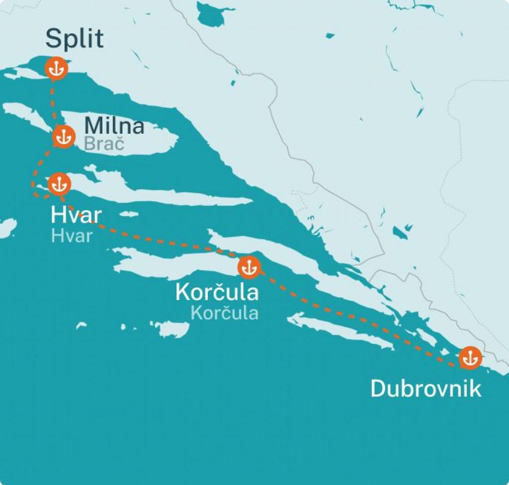 &lt;p&gt;Na prvo putovanje na novoj liniji katamaran Proversa zaplovit će iz smjera Splita prema Dubrovniku&lt;/p&gt;
