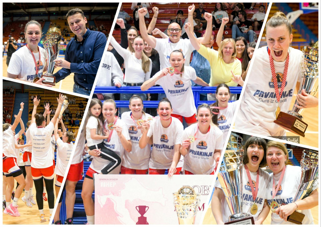&lt;p&gt;Košarkašice Raguse su četvrti put u nizu (i ukupno) prvakinje Hrvatske - sreći nema kraja!&lt;/p&gt;