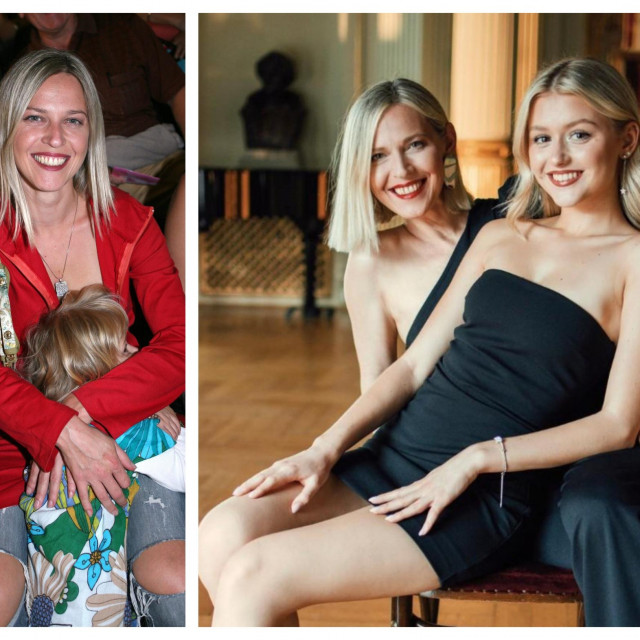 &lt;p&gt;Maja s kćerkicom Gitom 2009. na modnoj reviji i prošle godine, kad su pozirale za Gloriju&lt;/p&gt;