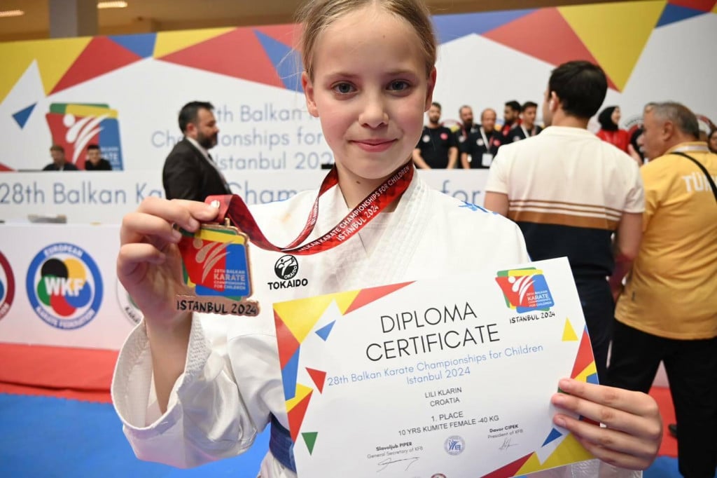 &lt;p&gt;Članica Karate kluba „Okit Vodice“, Lili Klarin bez ijednog izgubljenog poena osvojila je zlatnu medalju na Prvenstvu Balkana u Turskoj&lt;/p&gt;