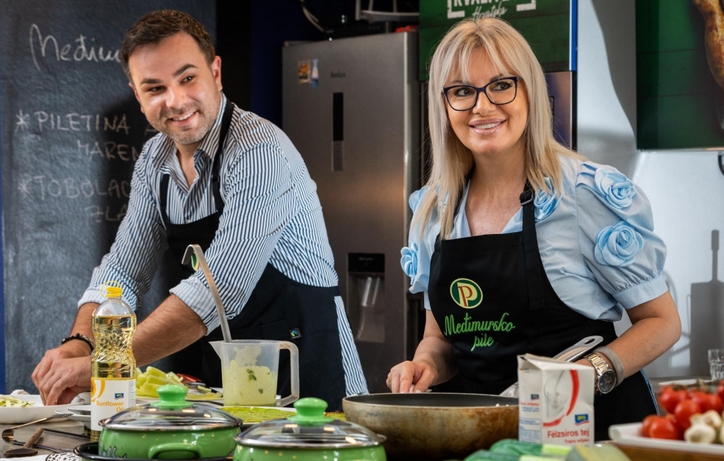 &lt;p&gt;Hrvoje Krolo i Lenka Gospodnetić, natjecatelji u cooking showu&lt;/p&gt;