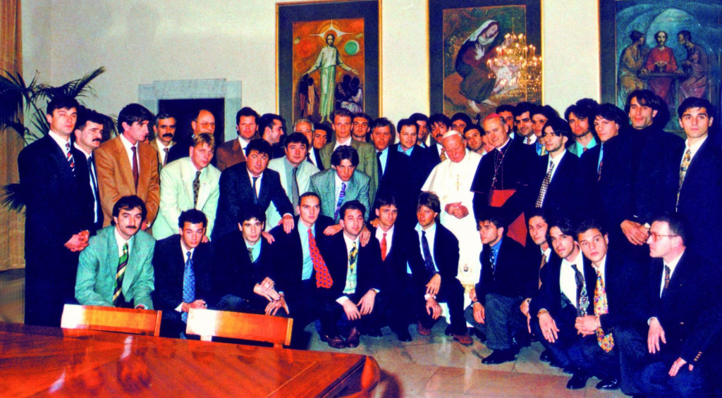 &lt;p&gt;Hajduk kod Pape Ivana Pavla II. 1995. godine&lt;/p&gt;