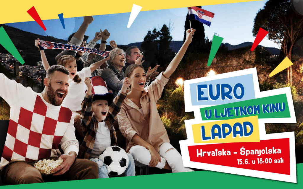 &lt;p&gt;UEFA Euro 2024 uživo u Ljetnom kinu Lapad&lt;/p&gt;