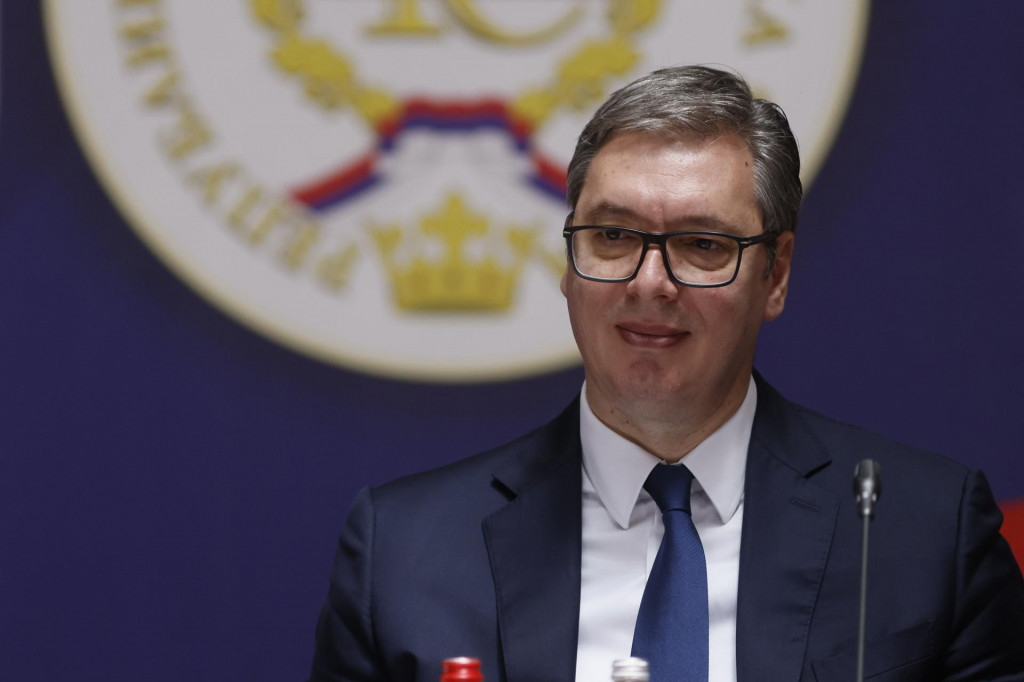 &lt;p&gt;Aleksandar Vučić se zaigrao kao malo dijete&lt;/p&gt;