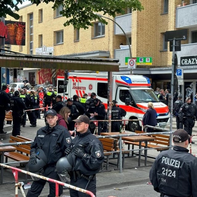 &lt;p&gt;Prizori iz Hamburga, gdje je policija ustrijelila napadača sa sjekirom&lt;/p&gt;