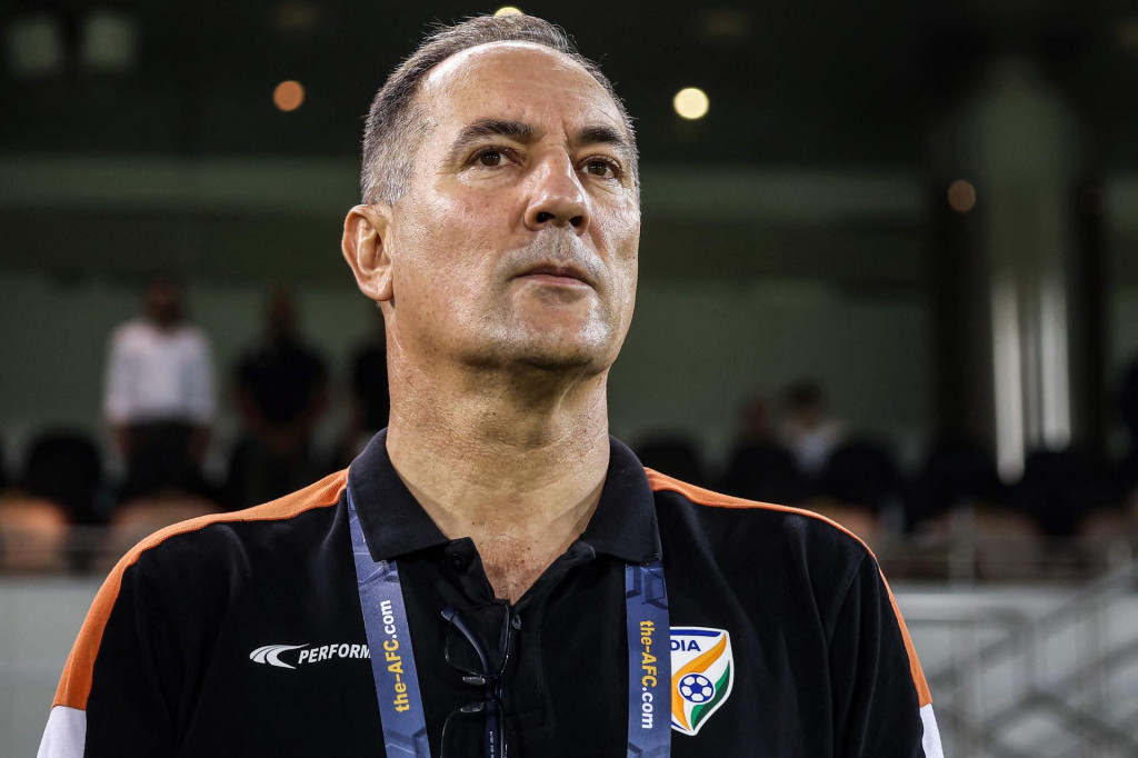 &lt;p&gt;India‘s Croatian coach Igor Stimac looks on before the 2026 FIFA World Cup AFC qualifiers football match between Qatar and India at the Jassim Bin Hamad Stadium in Doha on June 11, 2024. (Photo by Karim JAAFAR/AFP)&lt;/p&gt;