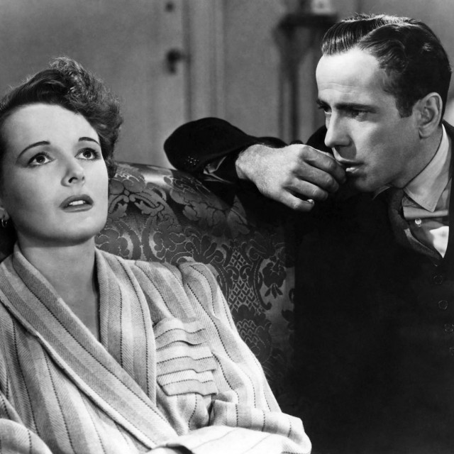 &lt;p&gt;Mary Astor i Humphrey Bogart u filmu Malteški sokol (The Maltese Falcon) Johna Hustona iz 1941. godine koji službena kritika smatra prvim film noirom&lt;/p&gt;