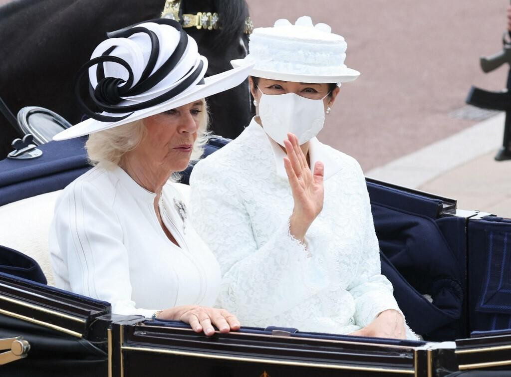 &lt;p&gt;Britanska kraljica Camilla i japanska carica Masako u Londonu&lt;/p&gt;