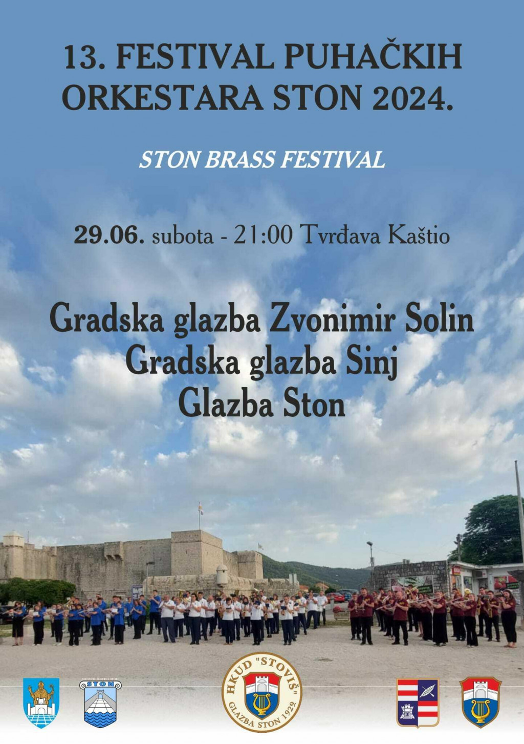 &lt;p&gt;&lt;br&gt;
Festival puhačkih orkestara ovu subotu u Stonu&lt;/p&gt;