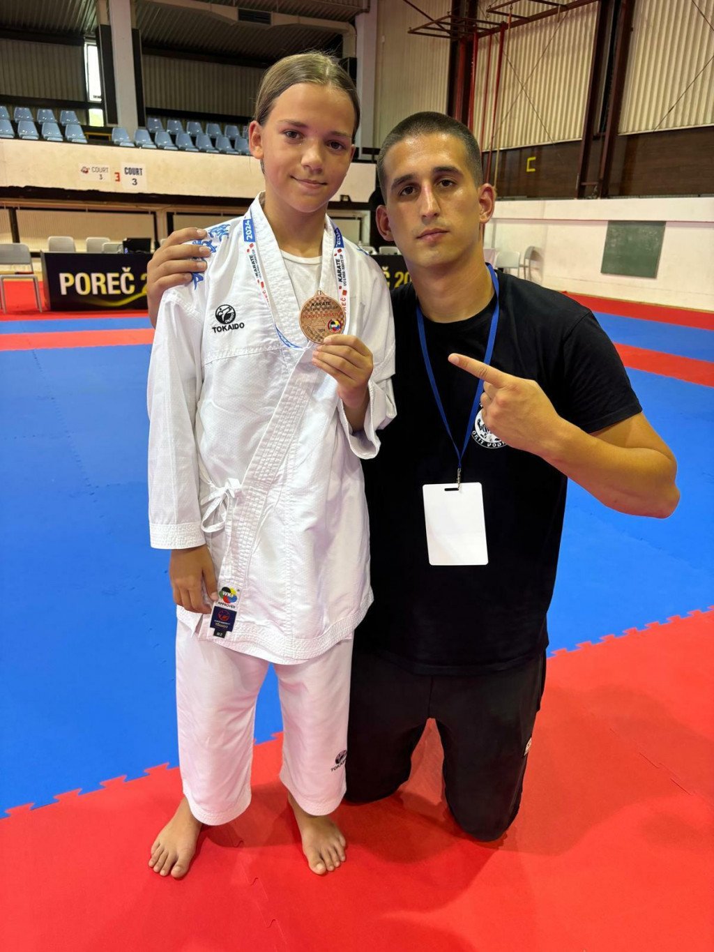 &lt;p&gt;Članica karate kluba ‘‘Okit ‘‘iz Vodica Ana Marjanović je osvojila brončanu medalju nakon 4 odlične borbe.&lt;/p&gt;