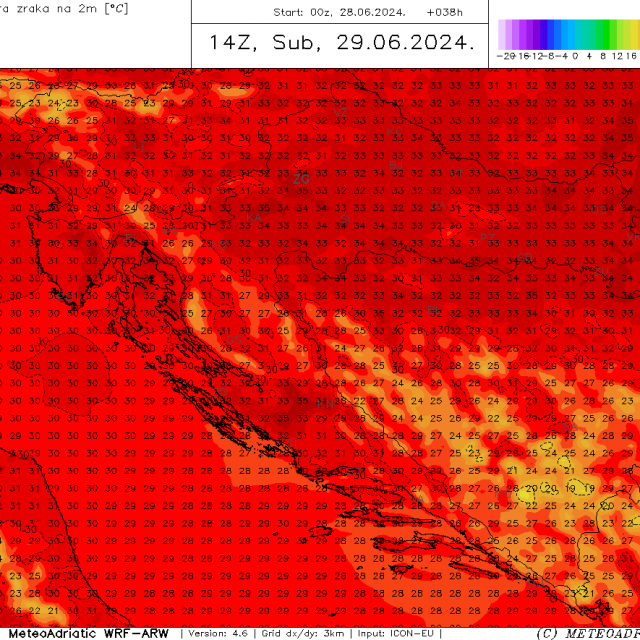 &lt;p&gt;Povratak vrućih dana /Meteoadriatic&lt;/p&gt;