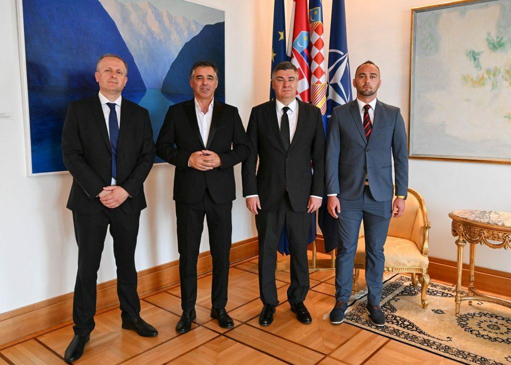 &lt;p&gt;Predstavnike Udruge lađara Neretve primio je predsjednik RH Zoran Milanović&lt;/p&gt;