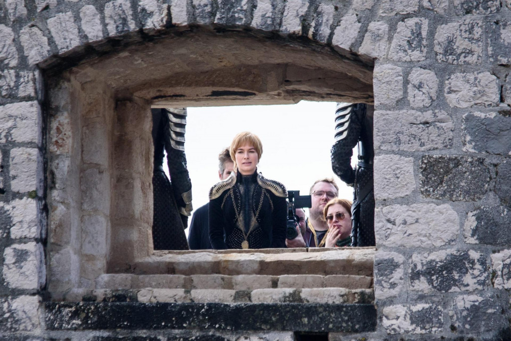 &lt;p&gt;Kraljica Cersei Lannister (Lena Headey) u sceni koja se snimala u Dubrovniku&lt;/p&gt;