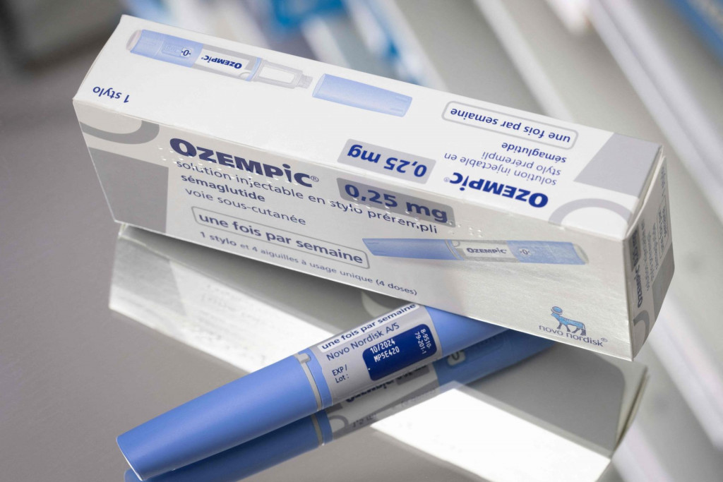 &lt;p&gt;(FILES) This photograph taken on February 23, 2023, in Paris, shows the anti-diabetic medication ”Ozempic” (semaglutide) made by Danish pharmaceutical company ”Novo Nordisk”. Surging demand for diabetes and weight loss drugs Ozempic and Wegovy has propelled Danish pharma group Novo Nordisk to the top spot as Europe‘s most valuable company, giving Denmark‘s economy a major makeover. (Photo by JOEL SAGET/AFP)&lt;/p&gt;