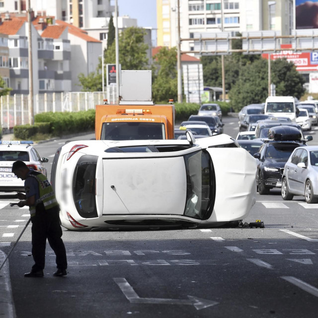<p>Jutarnje gužve na ulazu u grad zbog prometnog udesa</p>