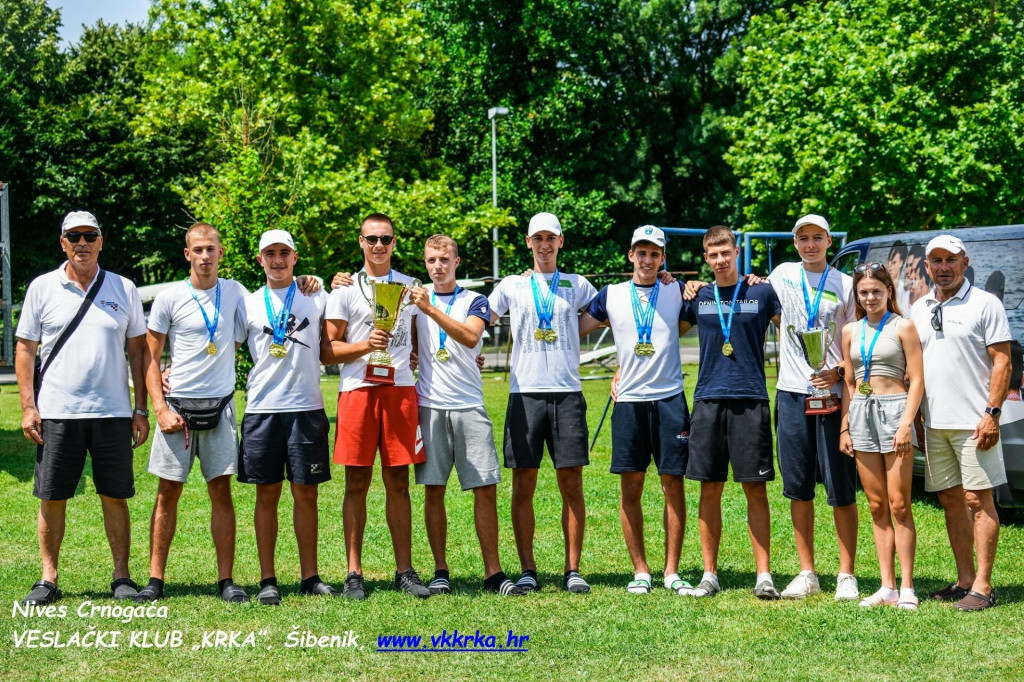 &lt;p&gt;Veslači i veslačice šibenske ‘Krke‘ osvojili pet medalja na prvenstvu Hrvatske za kadete i juniore&lt;/p&gt;