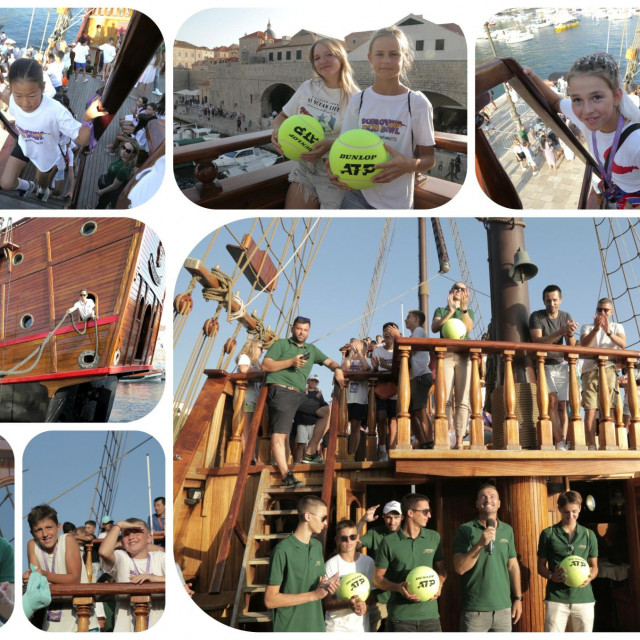 &lt;p&gt;Sudionici 10. Međunarodnog teniskog turnira Dubrovnik DUB Bowl plovili na Karaci&lt;/p&gt;