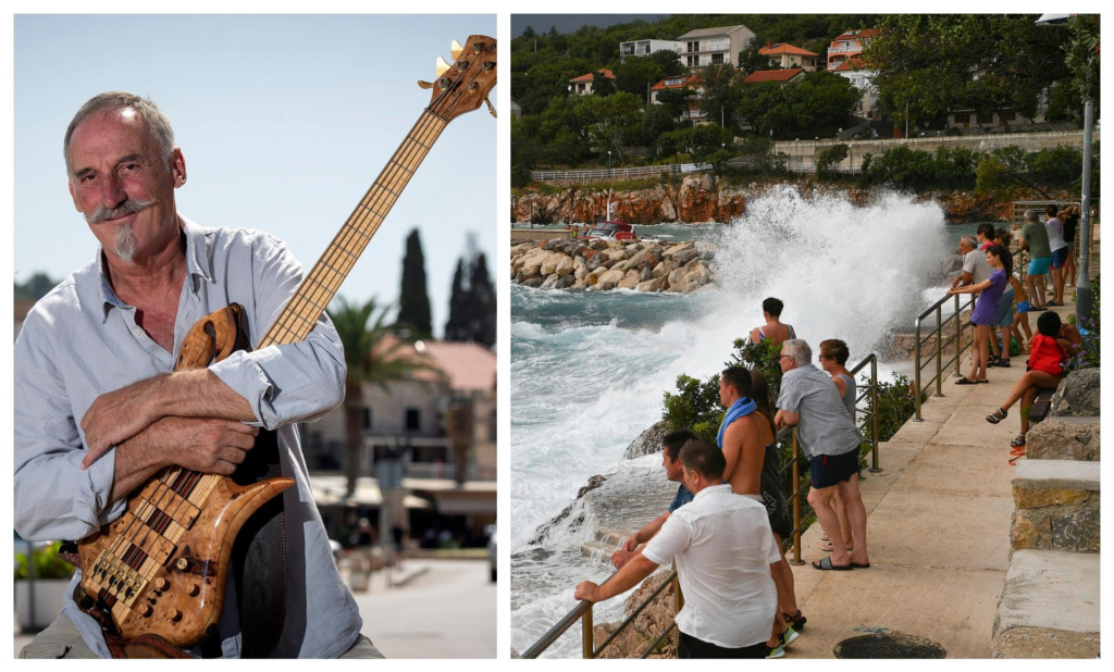 &lt;p&gt;Goran Franjic Njoko, frontman Oliverove prateće grupe Dupini (lijevo) i Novi Vinodolski, gdje će biti koncert&lt;/p&gt;