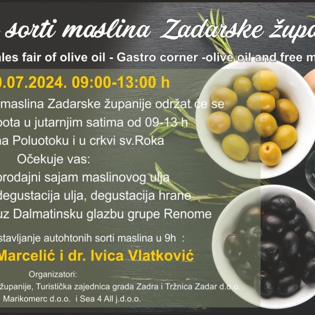 &lt;p&gt;Dan autohtonih sorti maslina Zadarske županije&lt;/p&gt;