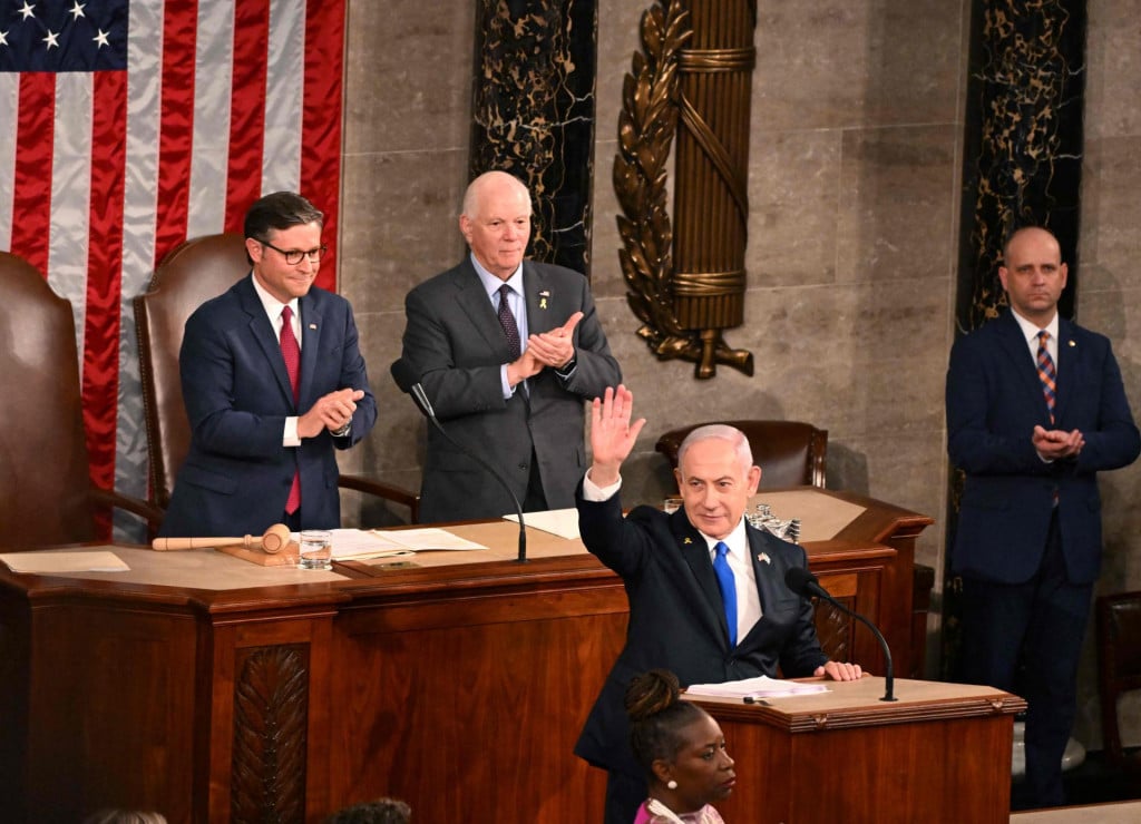 &lt;p&gt;&lt;br&gt;
Netanyahu u američkom Kongresu: Ma bravo!, poručili su mu zastupnici frenetičnim pljeskom&lt;br&gt;
 &lt;/p&gt;