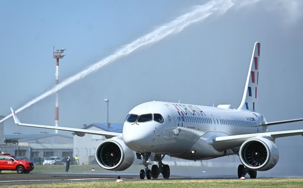 &lt;p&gt;Doček Airbusa u zagrebačkoj zračnoj luci&lt;/p&gt;