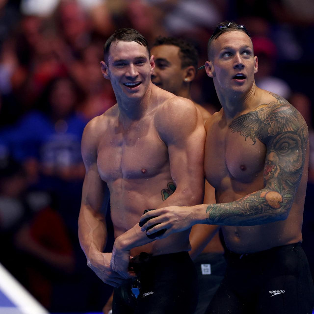 &lt;p&gt;Ryan Murphy i Caeleb Dressel&lt;/p&gt;