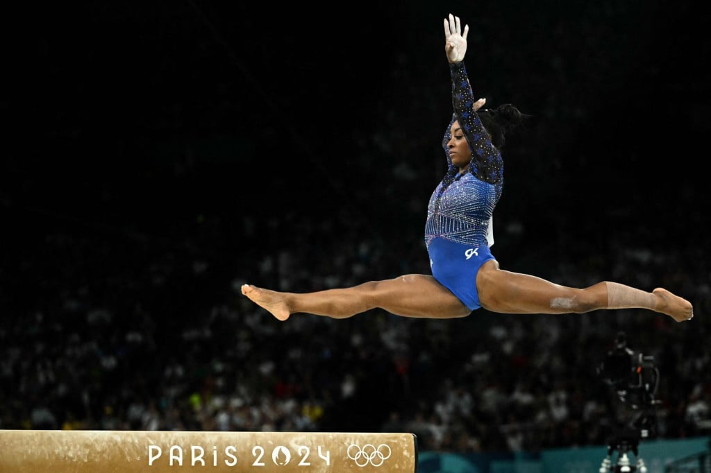 &lt;p&gt;Simone Biles u Bercy Areni u Parizu&lt;/p&gt;