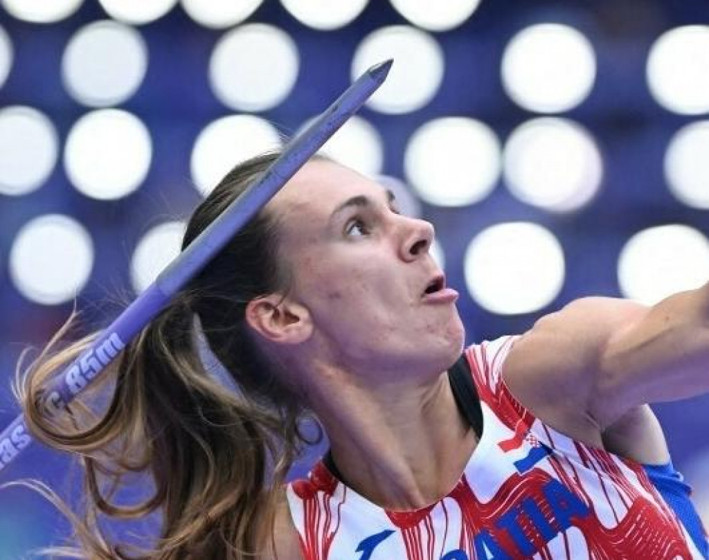 &lt;p&gt;Croatia‘s Sara Kolak competes in the women‘s javelin throw qualification of the athletics event at the Paris 2024 Olympic Games at Stade de France in Saint-Denis, north of Paris, on August 7, 2024. (Photo by Kirill KUDRYAVTSEV/AFP)&lt;/p&gt;