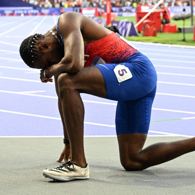 &lt;p&gt;Noah Lyles&lt;/p&gt;