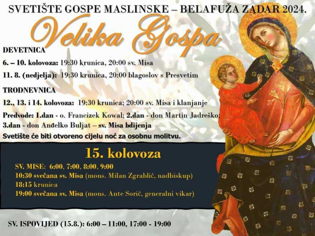 &lt;p&gt;Velika Gospa Belafuža&lt;/p&gt;