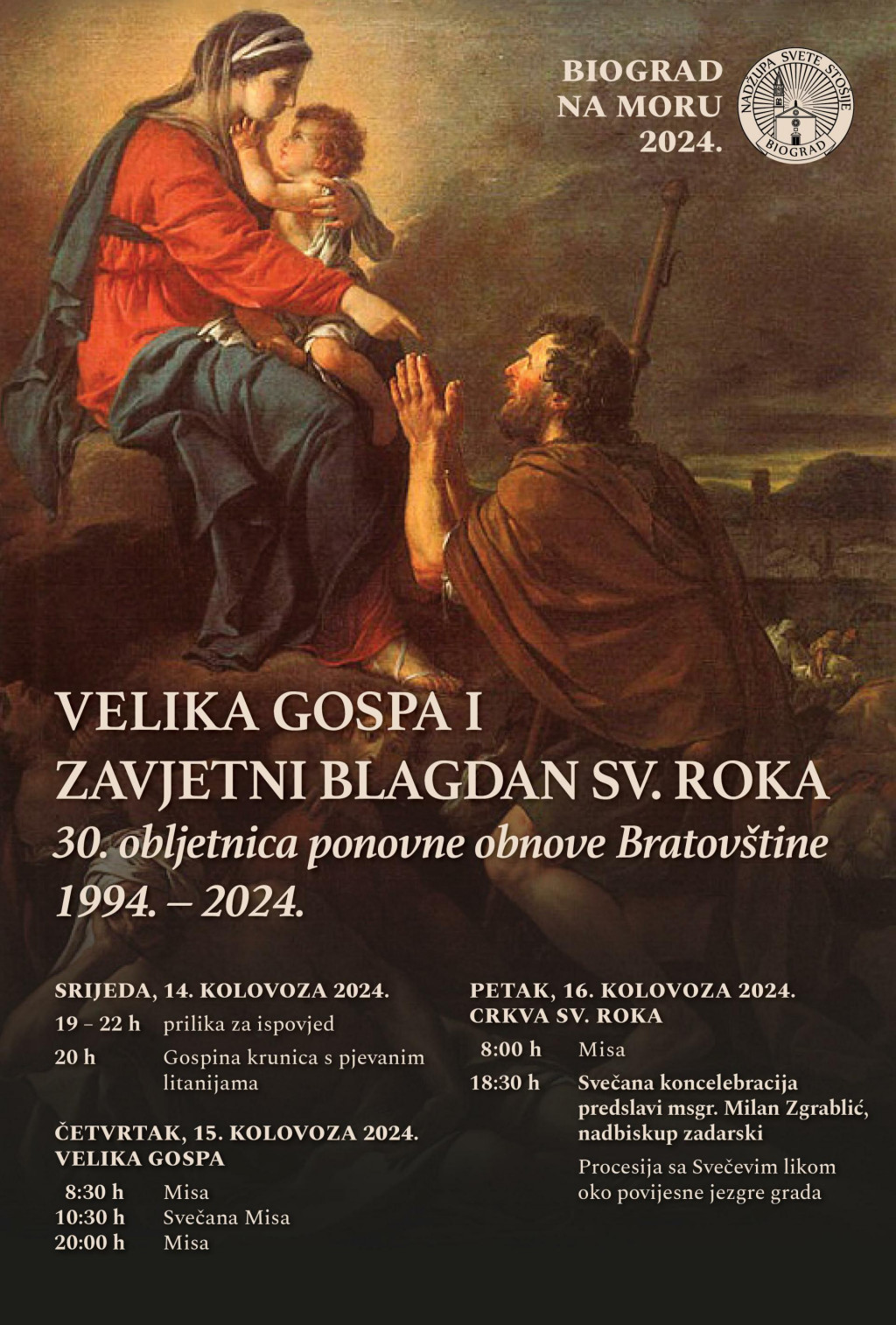 &lt;p&gt;blagdan sv. roka&lt;/p&gt;