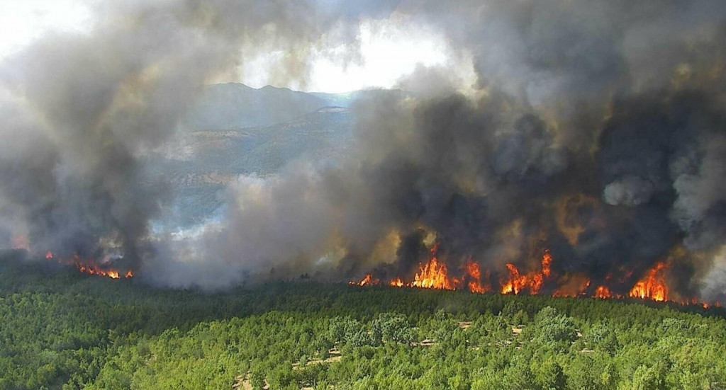 &lt;p&gt;Požar na kninskom području&lt;/p&gt;