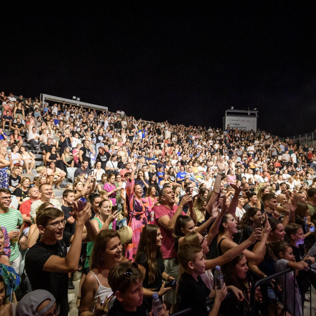 &lt;p&gt;Sibenik, 160824.&lt;br&gt;
Vojko V, Baby Lasagna i Nipplepeople odrzali koncert na Tvrdjavi sv. Mihovil.&lt;br&gt;
Na fotografiji: Vojko V.&lt;br&gt;