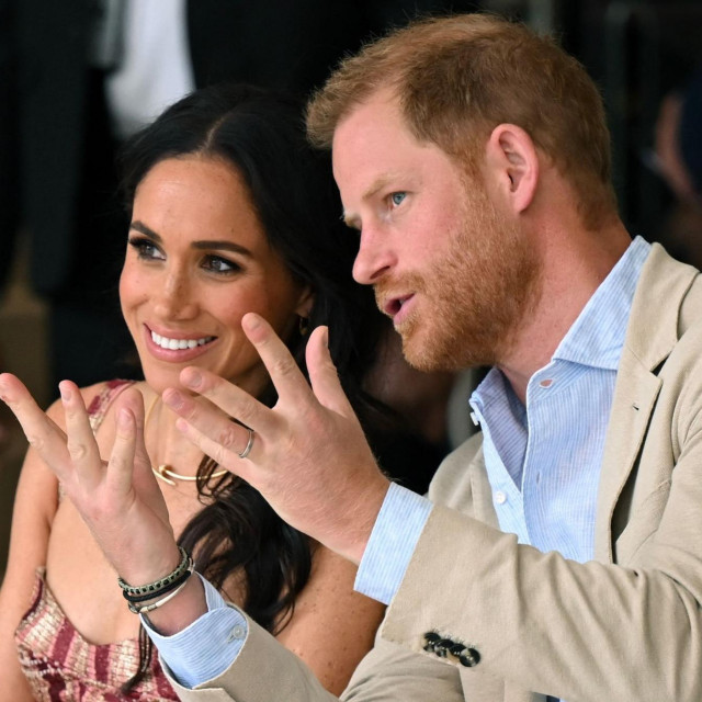 &lt;p&gt;Meghan Markle i princ Harry tijekom boravka u Kolumbiji&lt;/p&gt;