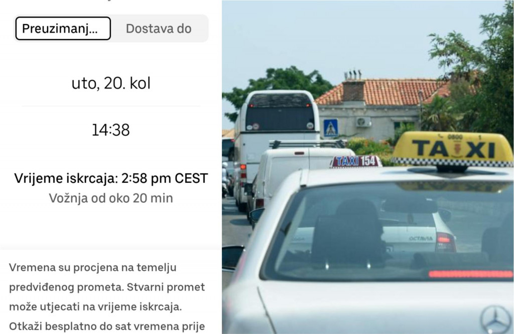 &lt;p&gt;&lt;br&gt;
Clanovi udruzenja taxi i Uber vozaca u Dubrovniku u znak pijeteta ugasili su svoje aplikacije i prekinuli voznje za vrijeme trajanja sprovoda kolegice Andelke Rados, koja je prije nekoliko dana preminula od posljedica prometne nesrece. Tihim prosvjedom vozaci salju apel nadleznima da podignu razinu sigurnosti u prometu na dubrovackom podrucju.&lt;/p&gt;