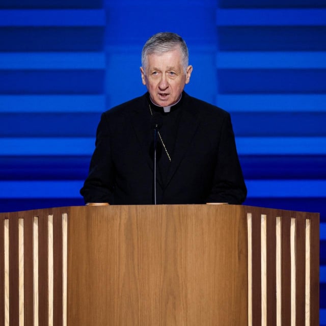 &lt;p&gt;Nadbiskup Blase Cupich na konvenciji demokrata u Chicagu&lt;/p&gt;