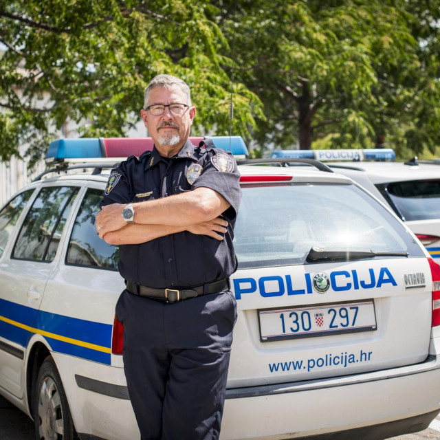 &lt;p&gt;Darrell Atteberry americki policajac na privremenom radu u SibenikuX&lt;/p&gt;