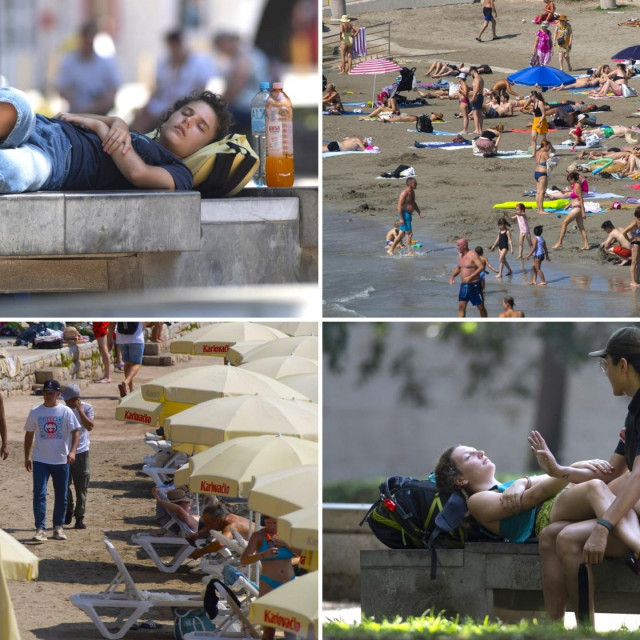 &lt;p&gt;Nedjeljne gužve po gradu i plažama&lt;/p&gt;