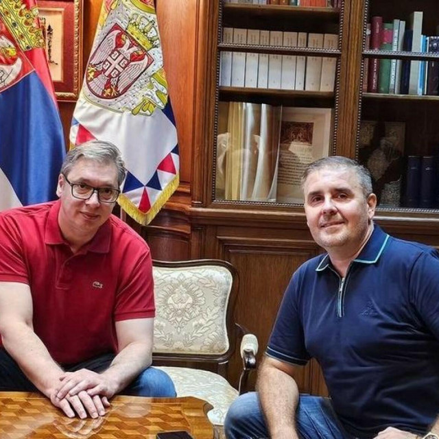 &lt;p&gt;Aleksandar Vučić i Nemanja Berić&lt;br&gt;
 &lt;/p&gt;